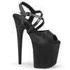 Pleaser - FLAMINGO824 KnöchelriemenSandale, Poledance Schuhe - Pole dance schuhe - Schwarz Product image